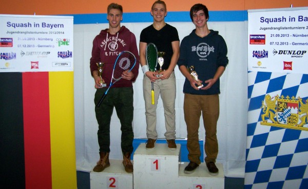 Andre Ergenz gewinnt 1. Bayerische Jugendrangliste – Tim wird dritter