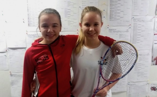 Jana und Lucie mit guten Leistungen bei der Swiss Junior Open